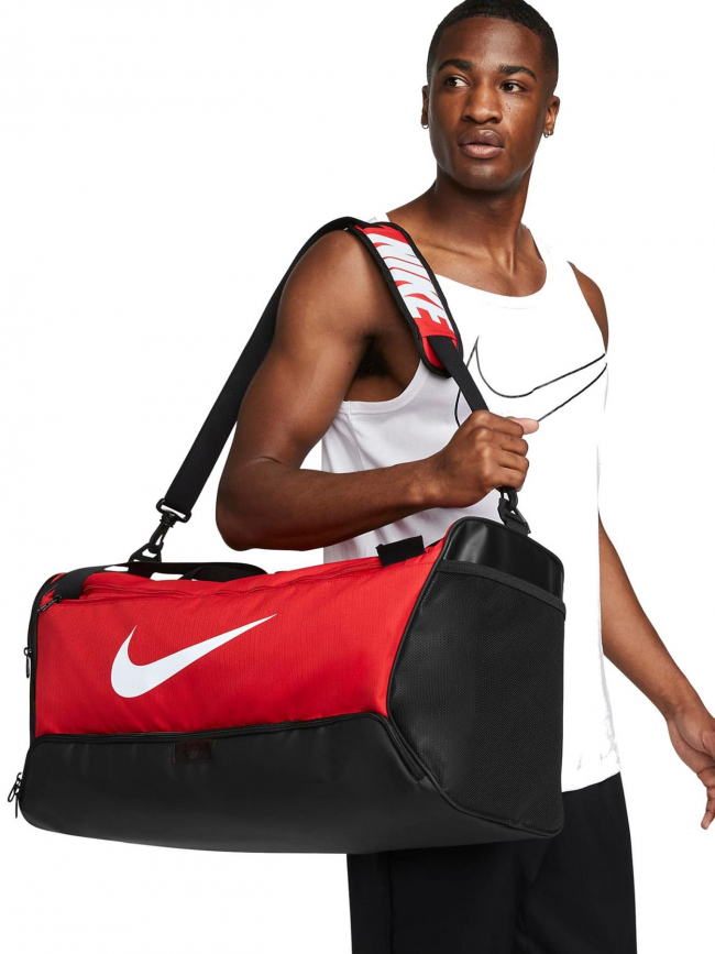 Sac de sport brasilia 9.5 duff 60L rouge - Nike