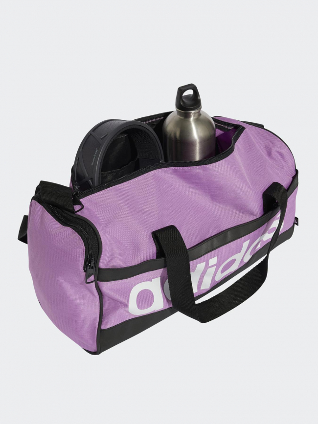 Sac de sport linear duffle XS violet - Adidas