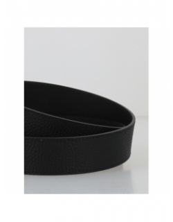 Ceinture en cuir plaque noir homme - Calvin Klein