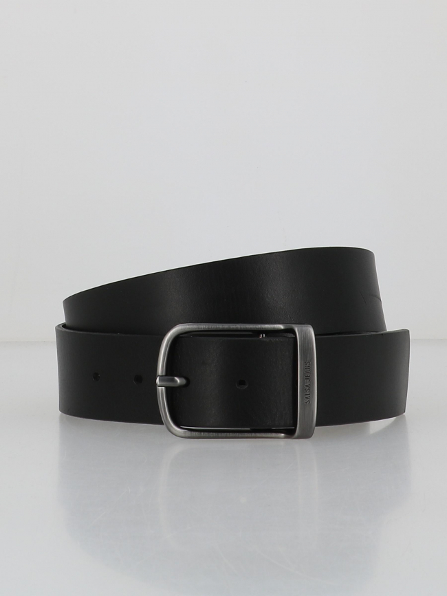 Ceinture en cuir basic large noir femme - Salsa