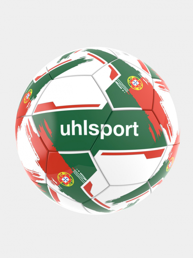 Ballon de football national portugal vert rouge blanc - Uhlsport