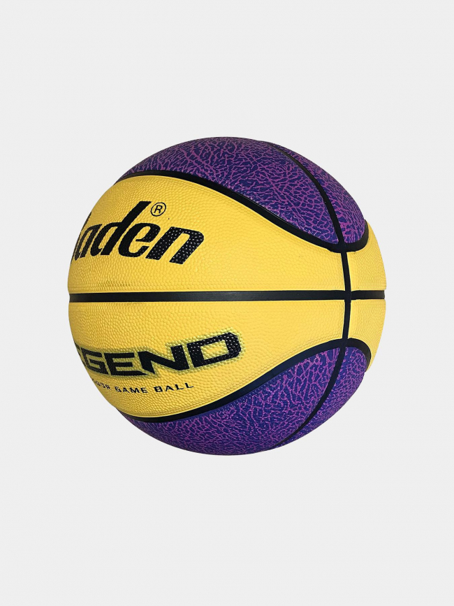 Ballon de basketball legend violet jaune - Uhlsport