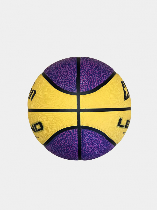 Ballon de basketball legend violet jaune - Uhlsport