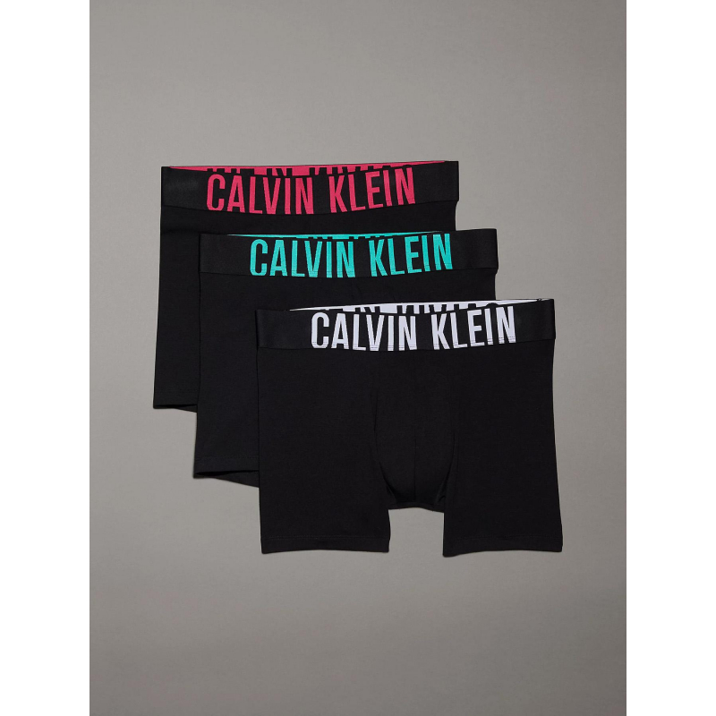 Pack 3 boxers intense power noir homme - Calvin Klein