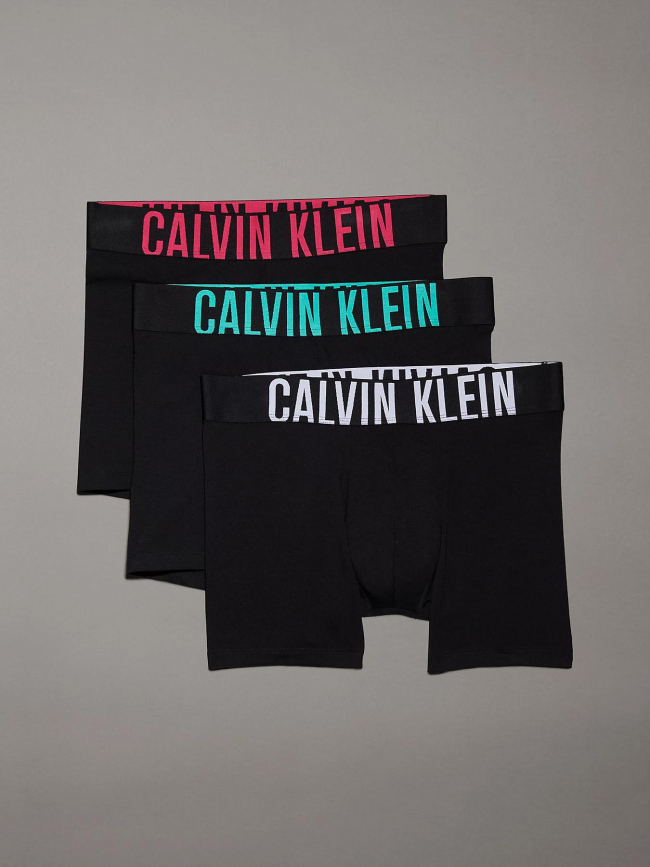 Pack 3 boxers intense power noir homme - Calvin Klein