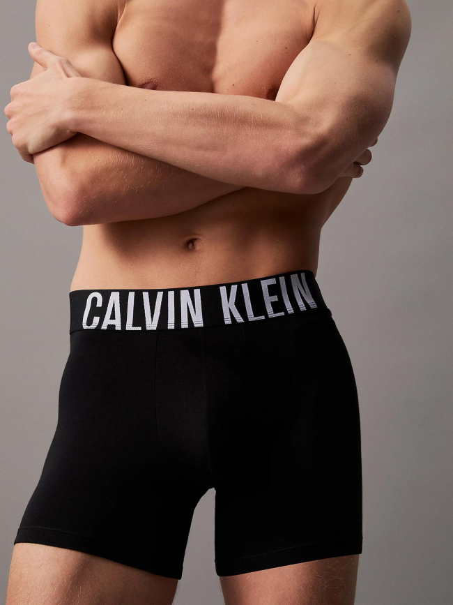 Pack 3 boxers intense power noir homme - Calvin Klein