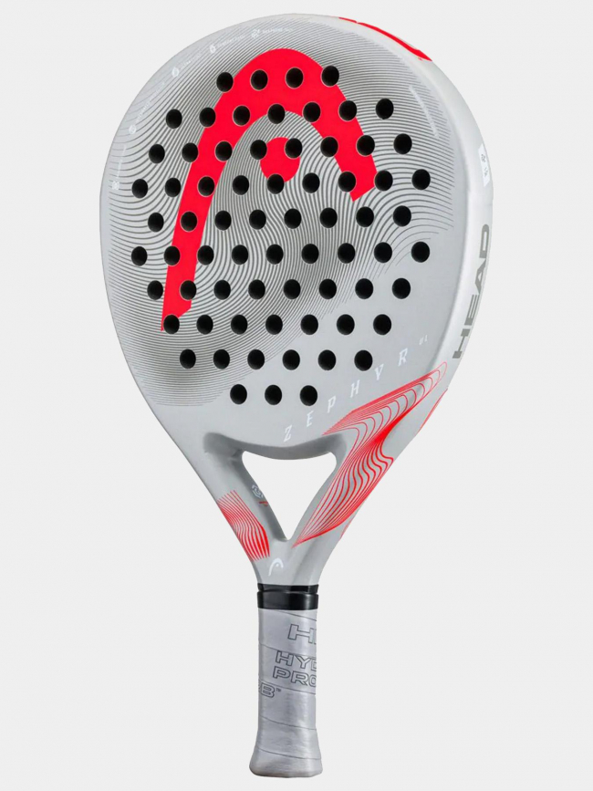 Raquette de padel zephyr ul 2023 gris rouge - Head