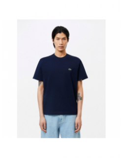 T-shirt bleu marine homme - Lacoste