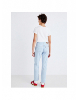 Jean 501 crop lightweight bleu femme - Levi's