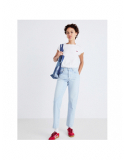 Jean 501 crop lightweight bleu femme - Levi's