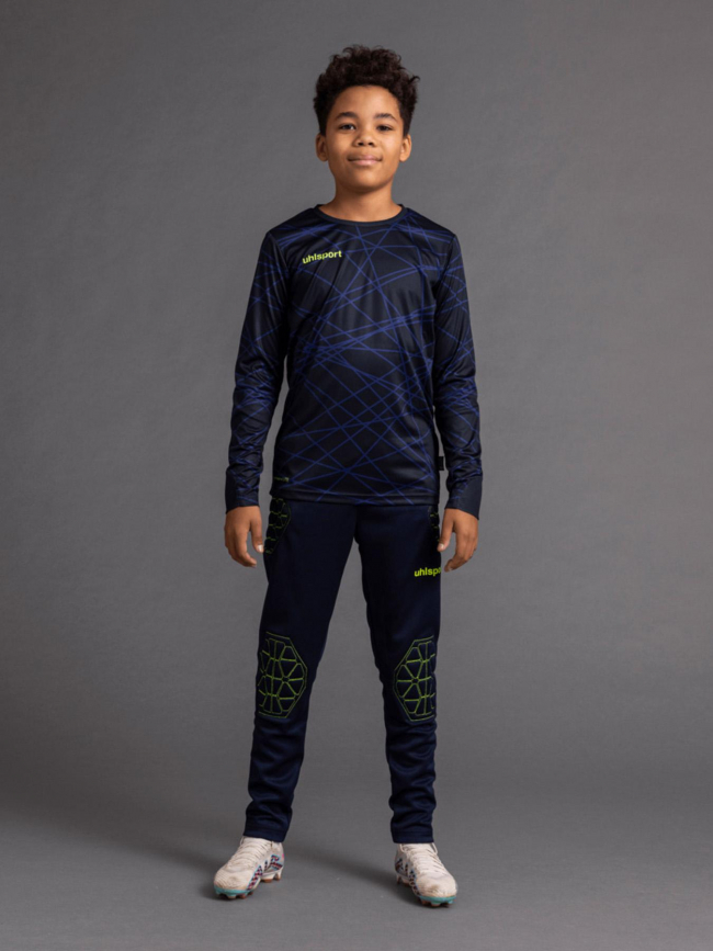 Maillot gardien de but prediction bleu enfant - Uhlsport