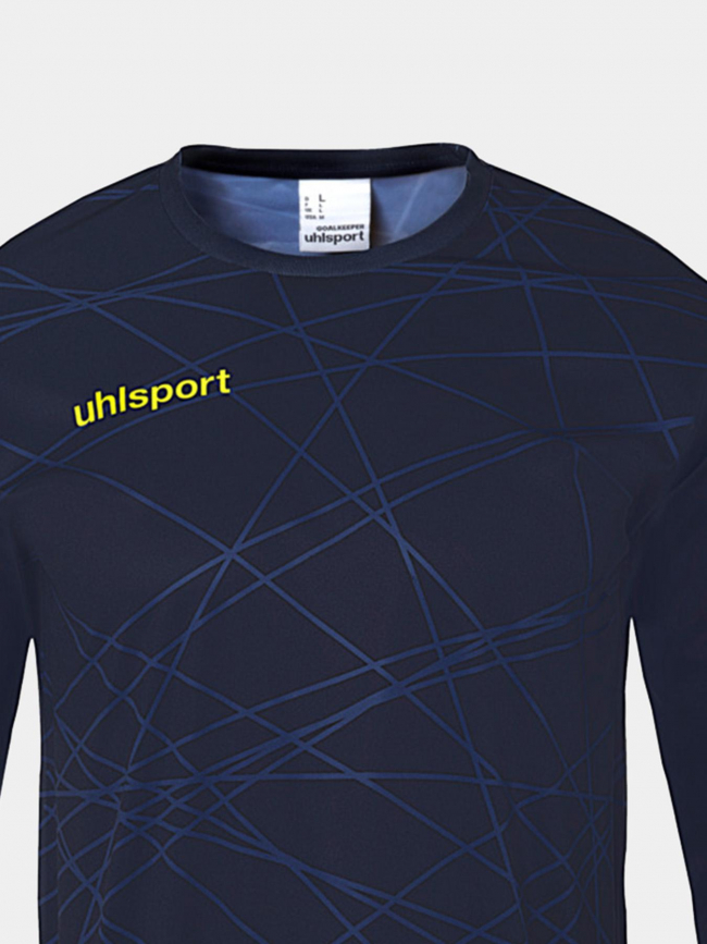 Maillot gardien de but football prediction bleu marine - Uhlsport