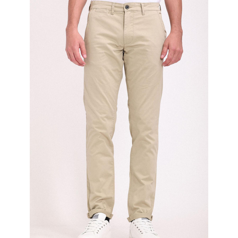 Pantalon chino pallas sw beige homme - Teddy Smith