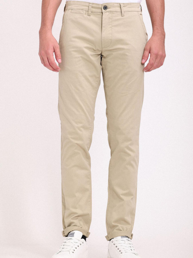 Pantalon chino pallas sw beige homme - Teddy Smith