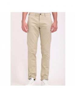 Pantalon chino pallas sw beige homme - Teddy Smith