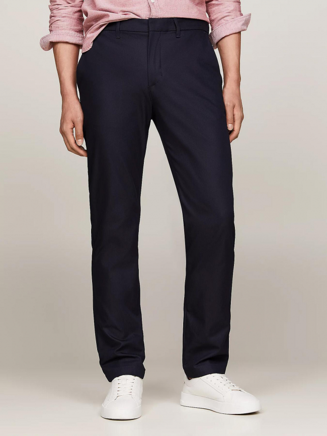 Pantalon denton tech chino bleu homme- Tommy Hilfiger