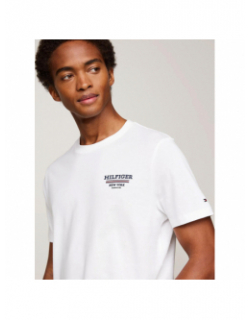 T-shirt global blanc homme - Tommy Hilfiger