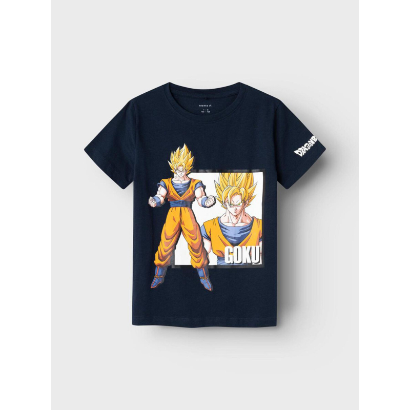 T-shirt dragon ball goku bleu marine enfant - Name It