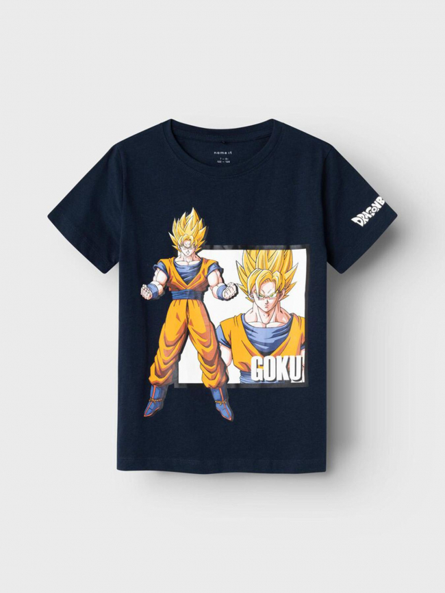 T-shirt dragon ball goku bleu marine enfant - Name It