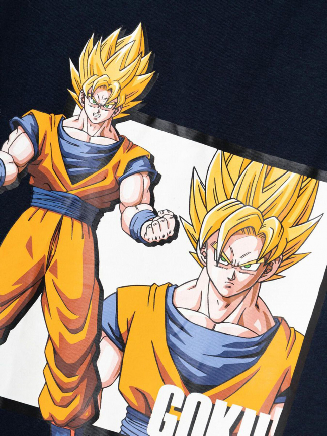 T-shirt dragon ball goku bleu marine enfant - Name It