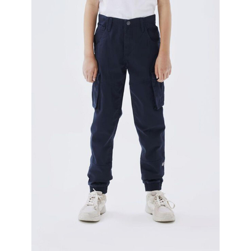 Pantalon cargo ryan bleu marine garçon - Name It