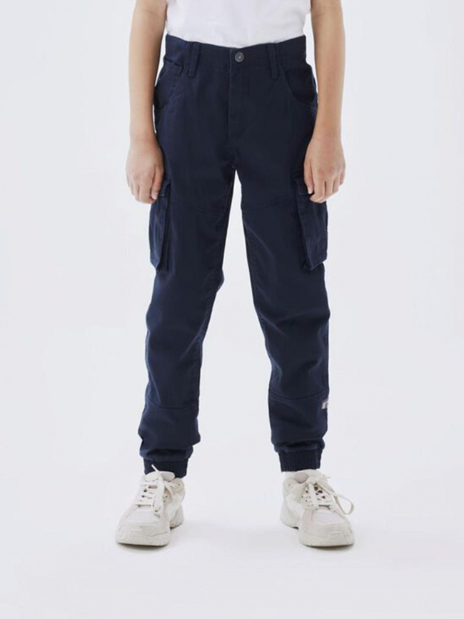 Pantalon cargo ryan bleu marine garçon - Name It