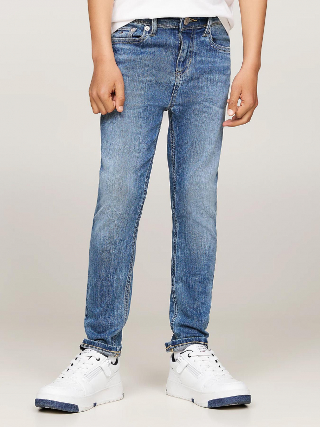 Jean scanton slim fit bleu garçon - Tommy Hilfiger