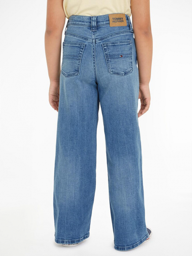 Jean mabel vintage straight bleu fille - Tommy Hilfiger