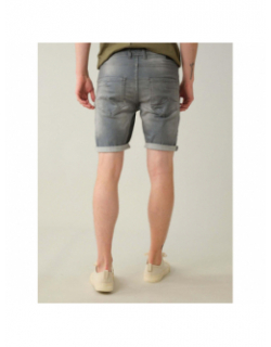 Short denim arvin gris homme - Deeluxe