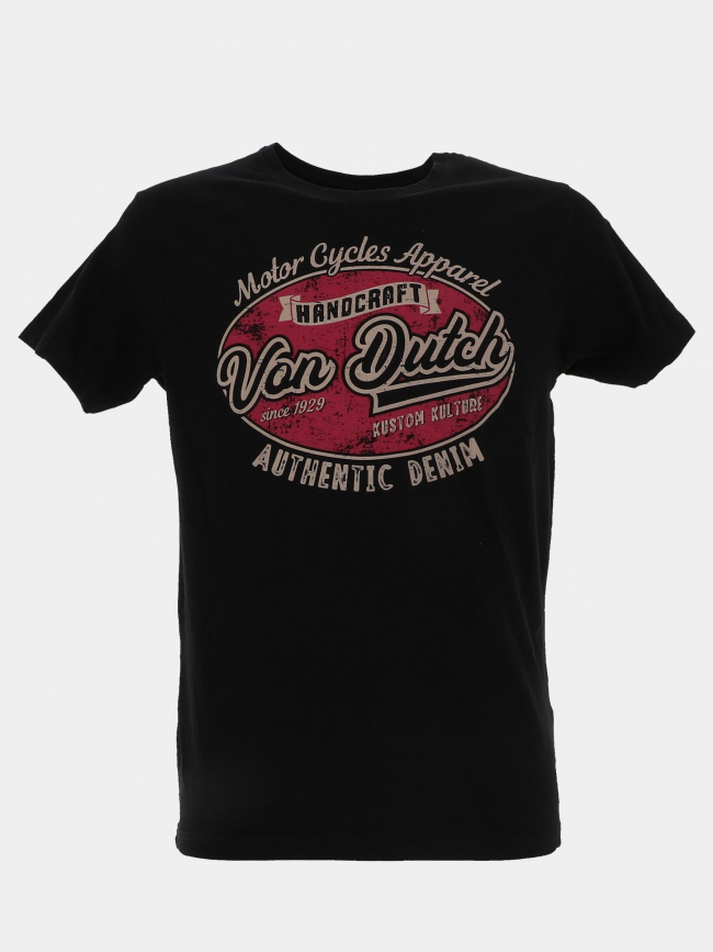 T-shirt mc noir homme - Von Dutch