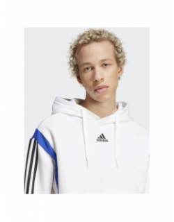 Sweat à capuche cb blanc homme - Adidas