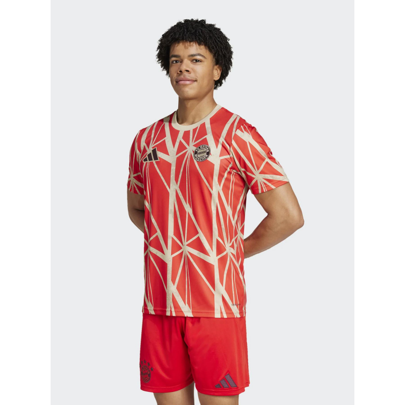 Maillot d'entrainement fcb preshi rouge homme - Adidas