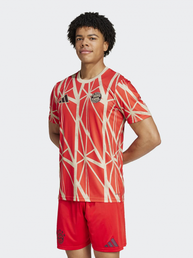 Maillot d'entrainement fcb preshi rouge homme - Adidas