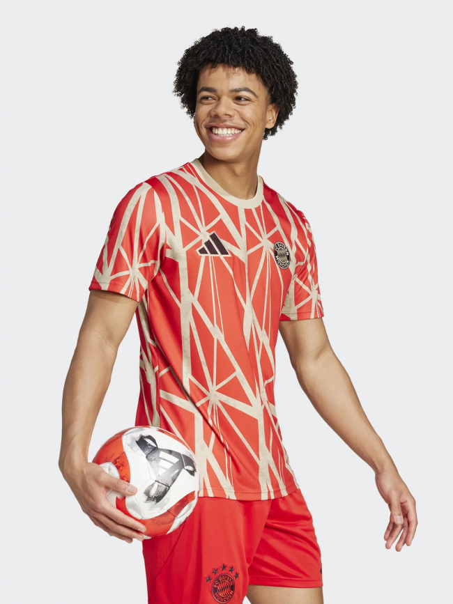 Maillot d'entrainement fcb preshi rouge homme - Adidas