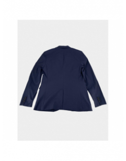 Veste blazer eaton tissu technique bleu marine homme - Guess