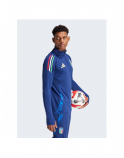 Sweat d'entrainement figc italie bleu marine homme - Adidas