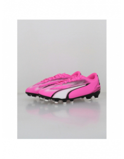 Chaussures de football ultra play fg/ag rose enfant - Puma