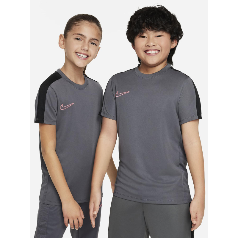 Maillot de football academy 23 gris enfant - Nike