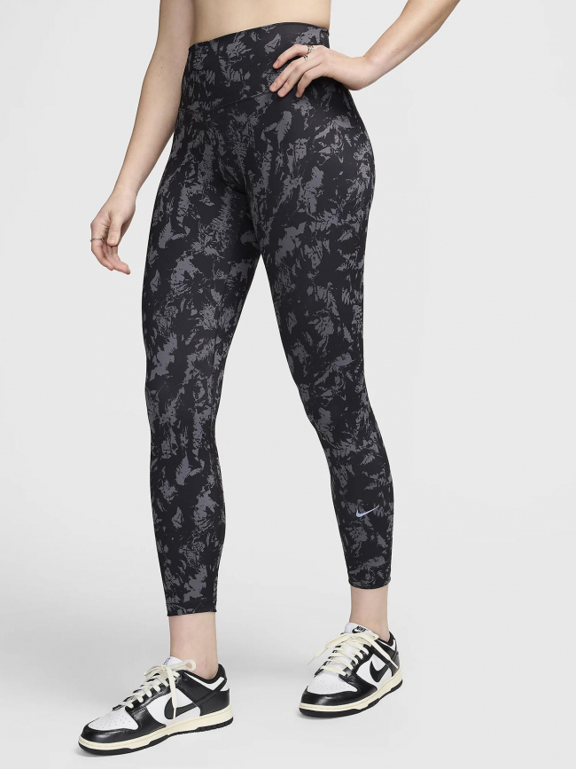 Legging de sport 7/8ème one noir gris femme - Nike