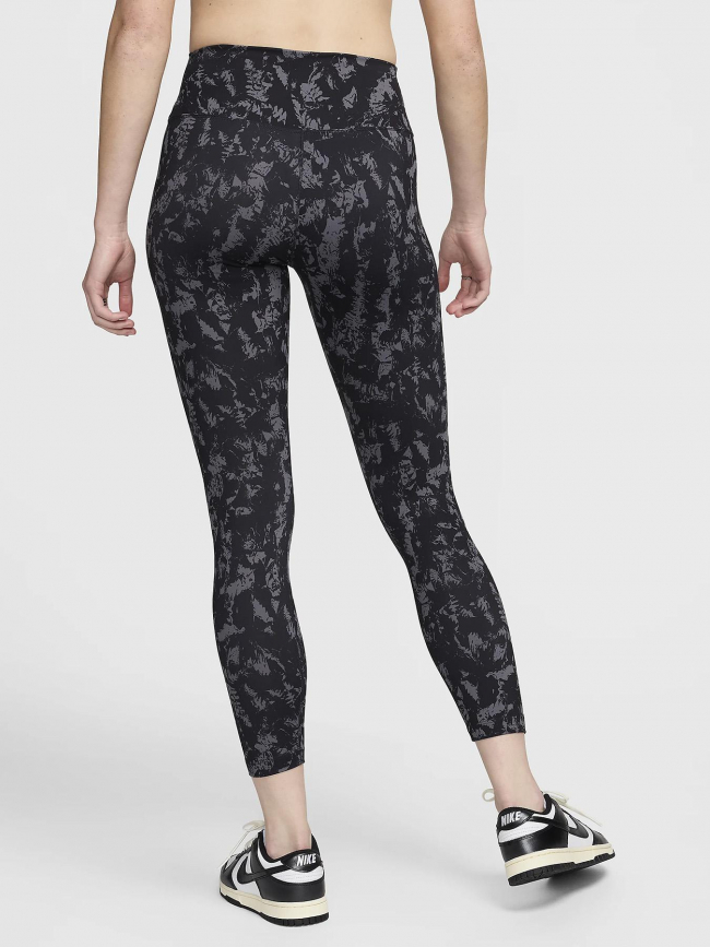 Legging de sport 7/8ème one noir gris femme - Nike