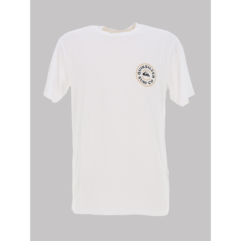 T-shirt turn around blanc homme - Quiksilver