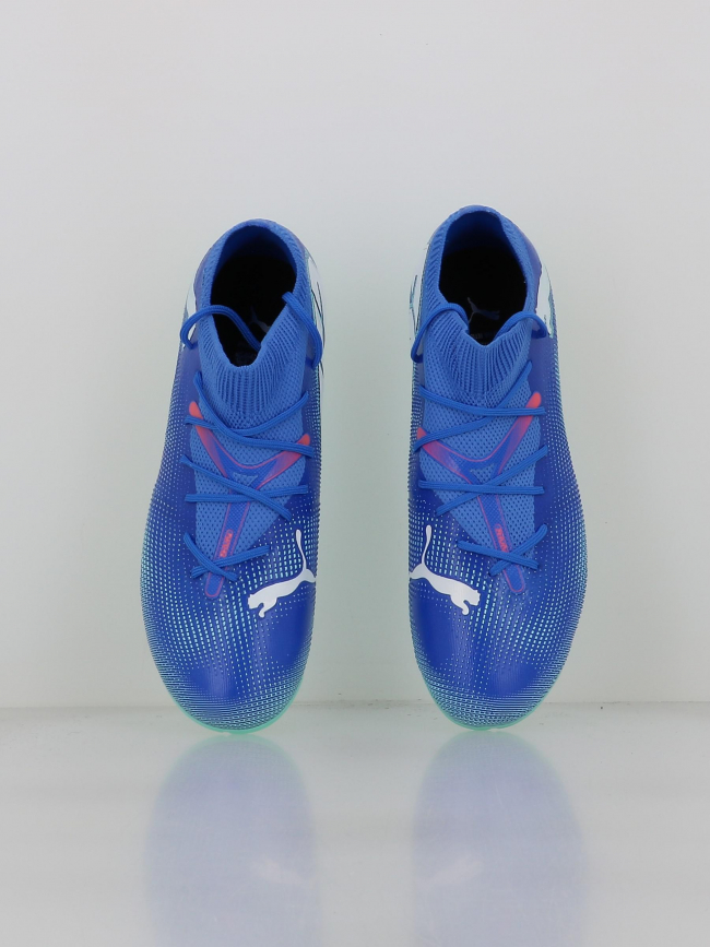 Chaussures de football future match fg ag bleu enfant - Puma