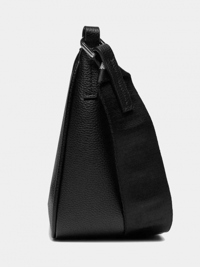 Sac bandoulière multi cross noir femme - Hugo