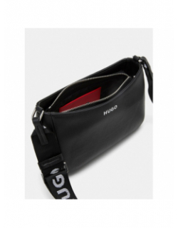 Sac bandoulière bel hobo noir femme - Hugo