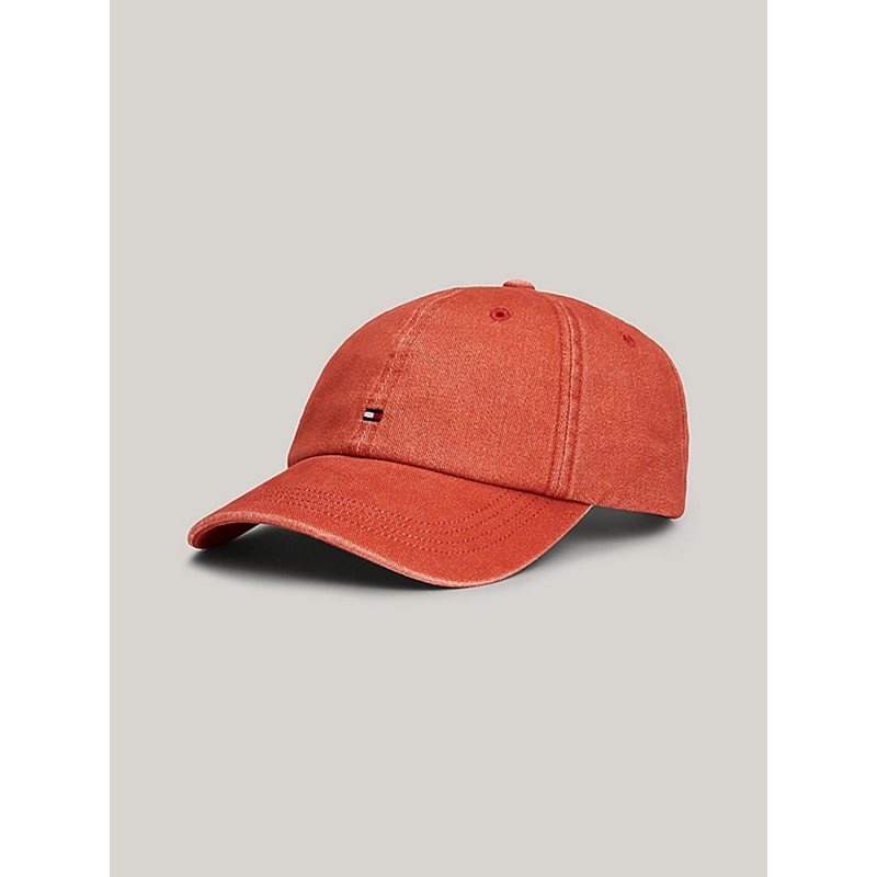 Casquette flag soft 6 panel rouge - Tommy Hilfiger