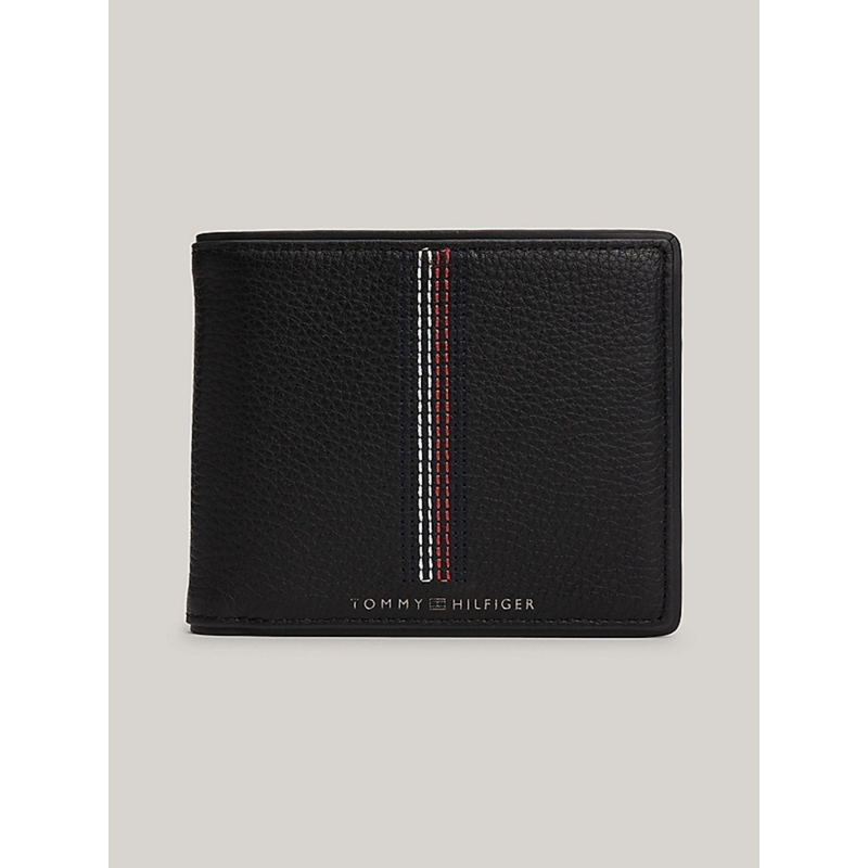 Portefeuille casual brodé noir homme - Tommy Hilfiger