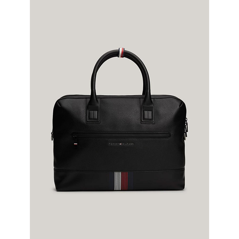 Sacoche ordinateur transit noir homme - Tommy Hilfiger