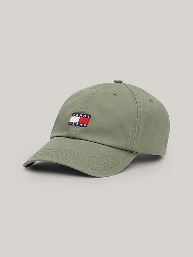 Casquette heritage 6 panel kaki - Tommy Jeans