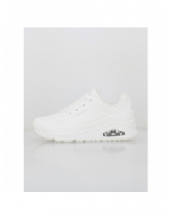 Baskets uno stand on air blanc femme - Skechers