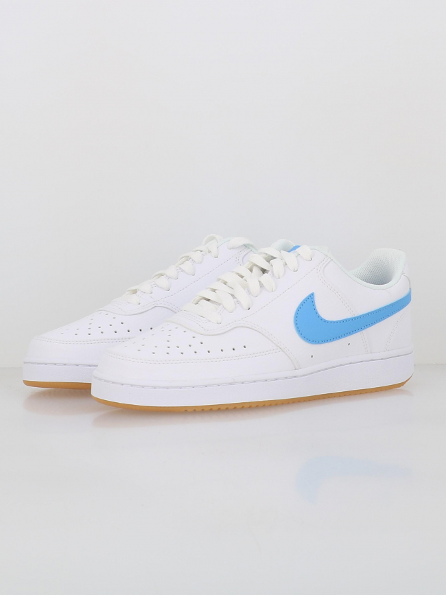 Baskets court vision blanc bleu homme - Nike